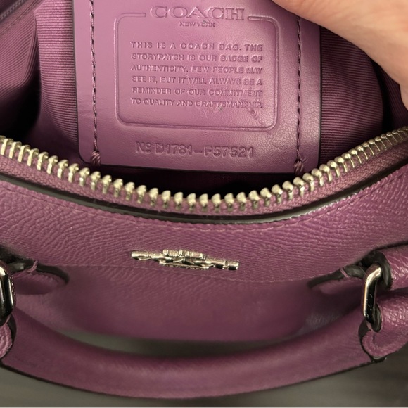 Coach Mini Bennet Satchel - Picture 6 of 12